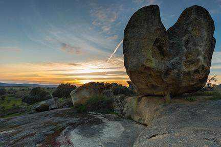 Capricho ganítico de Los Barruecos próximo a Cáceres