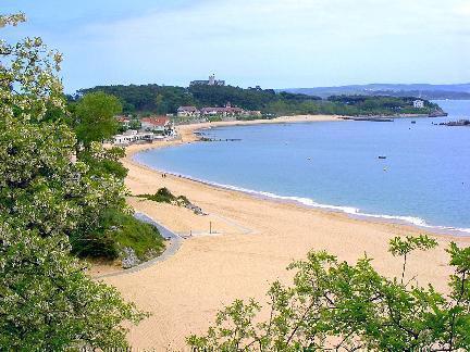 Santander, playa de la Magdalena. Cantabria