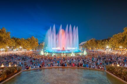Fuente mágica de Barcelona