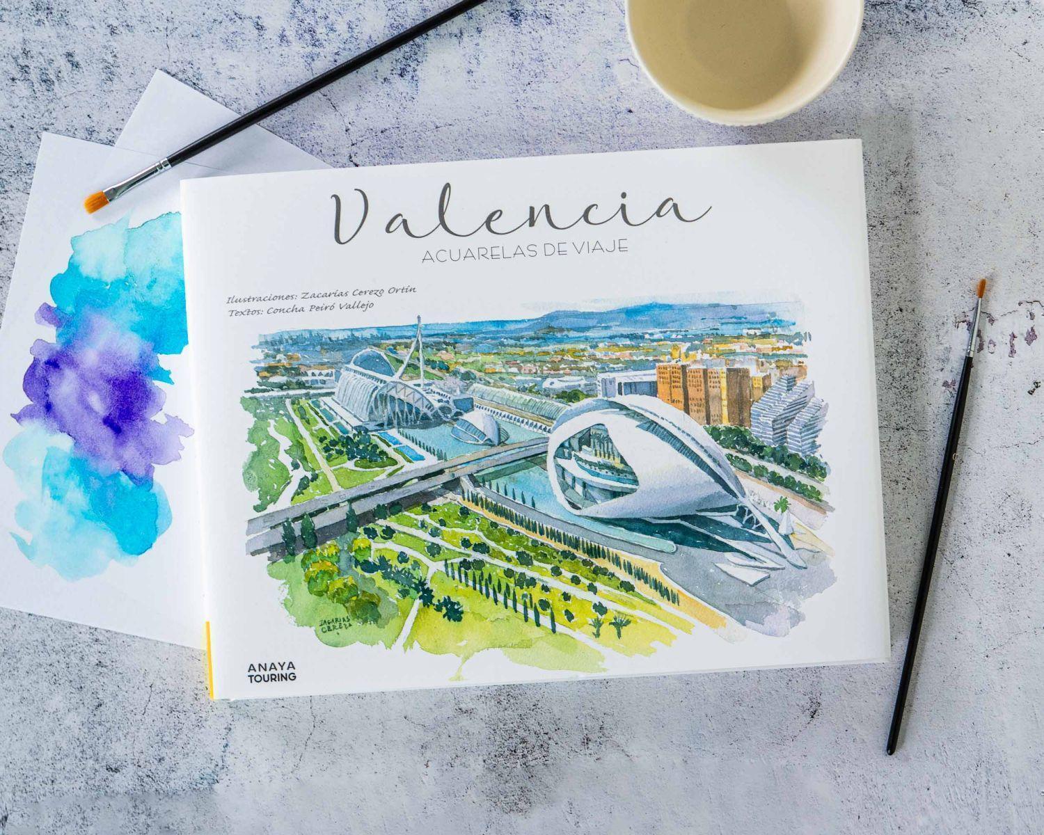 Acuarelas de viaje. Valencia