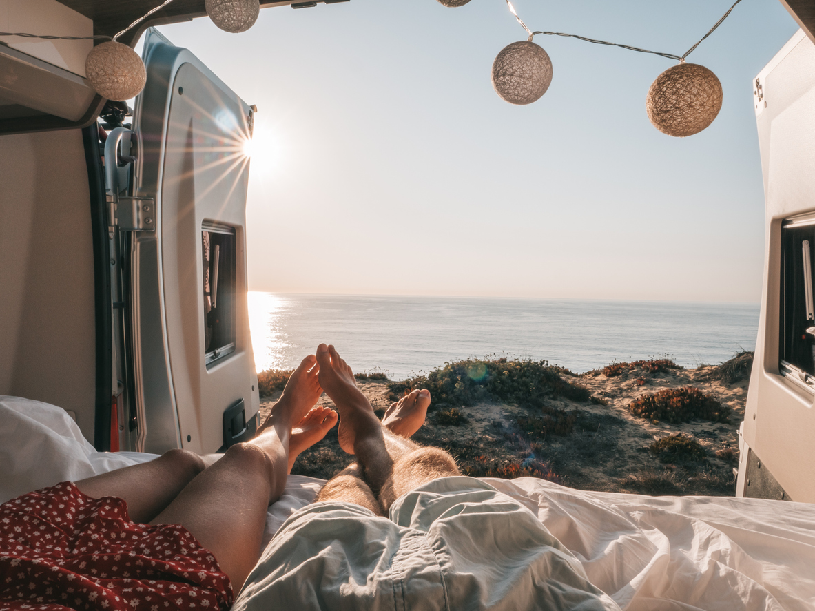 Despertar en una autocaravana