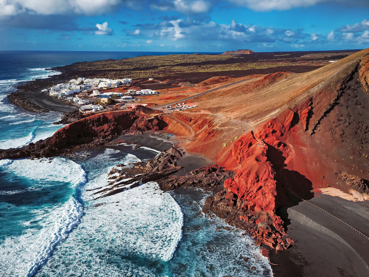 Vista del golfo de Lanzarote